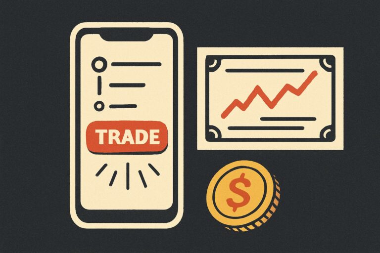 Illustration: Plattform X startet Handel über Börsenkürzel. Der Broker wird Nebensache