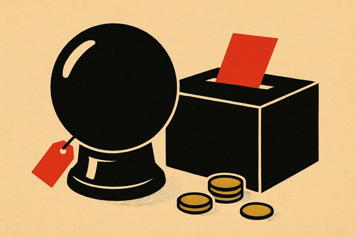 Illustration: Polymarket ist 21 Milliarden wert. Das Problem sind die Quoten