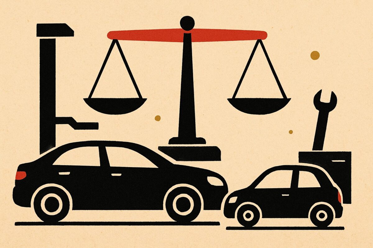 Illustration: Rückrufe belasten Elektroautobauer Lucid stärker als Ford