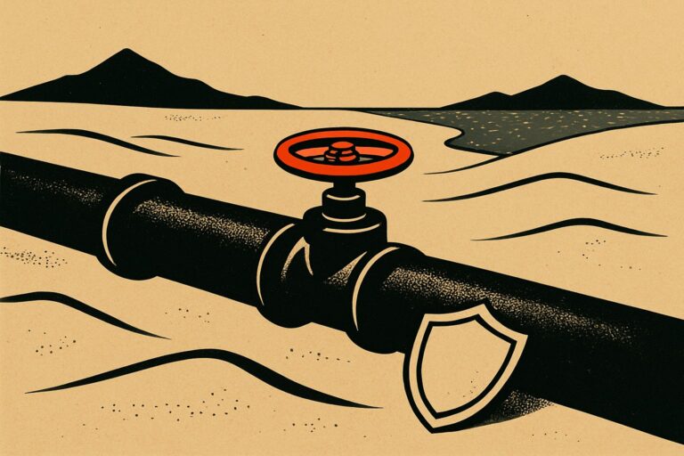Illustration: Saudi-Arabien schließt Öl-Pipeline und erhöht das Hormus-Risiko
