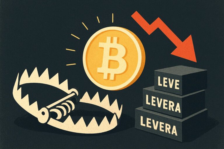 Illustration: Shortseller treiben Bitcoin über 85.000 Dollar und laden Risiko auf
