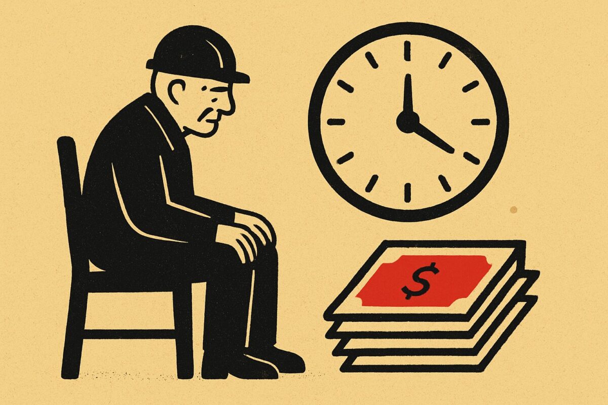 Illustration: Steigende Kosten zerlegen die Ruhestandsrechnung vieler Arbeitnehmer