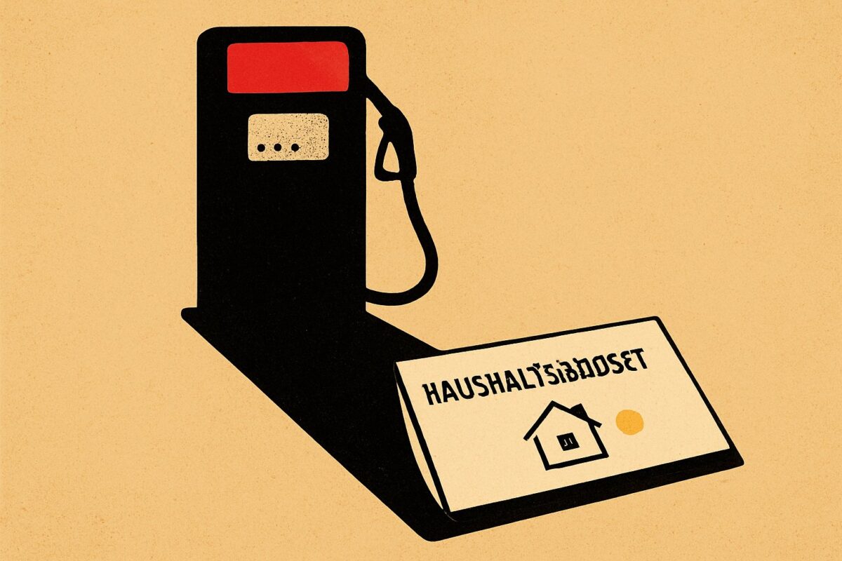 Illustration: Tankrabatt-Debatte: Der Staat kauft Ruhe auf Pump
