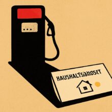 Illustration: Tankrabatt-Debatte: Der Staat kauft Ruhe auf Pump