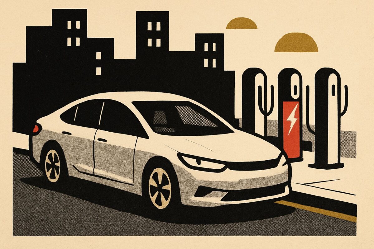Illustration: Teslas Cybercab ohne Lenkrad: Die Rechnung beginnt erst danach