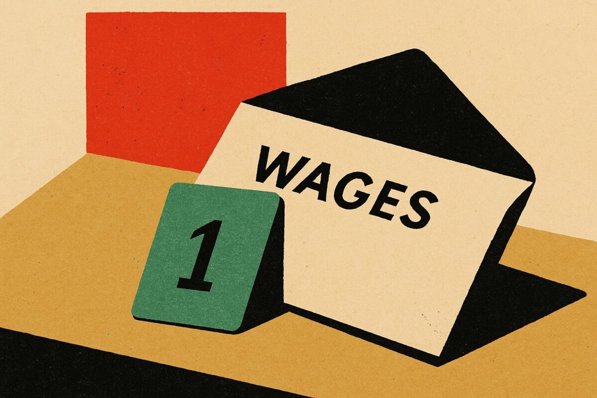 Illustration: US-Jobs am Freitag: Die 55.000 Stellen lenken von den Löhnen ab