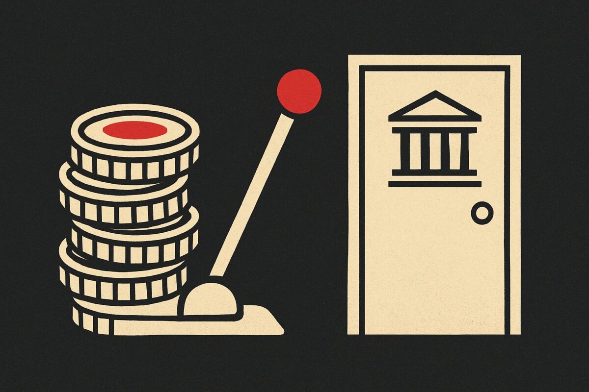 Illustration: US-Kryptogesetz scheitert. Krypto-Wetten verlieren 570 Millionen Dollar