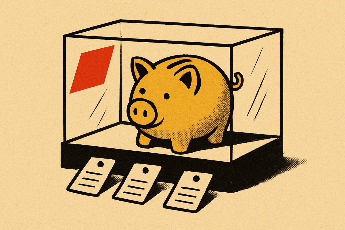 Illustration: Vorsorgedepots werden billiger. Der Kundenzugang wird teurer
