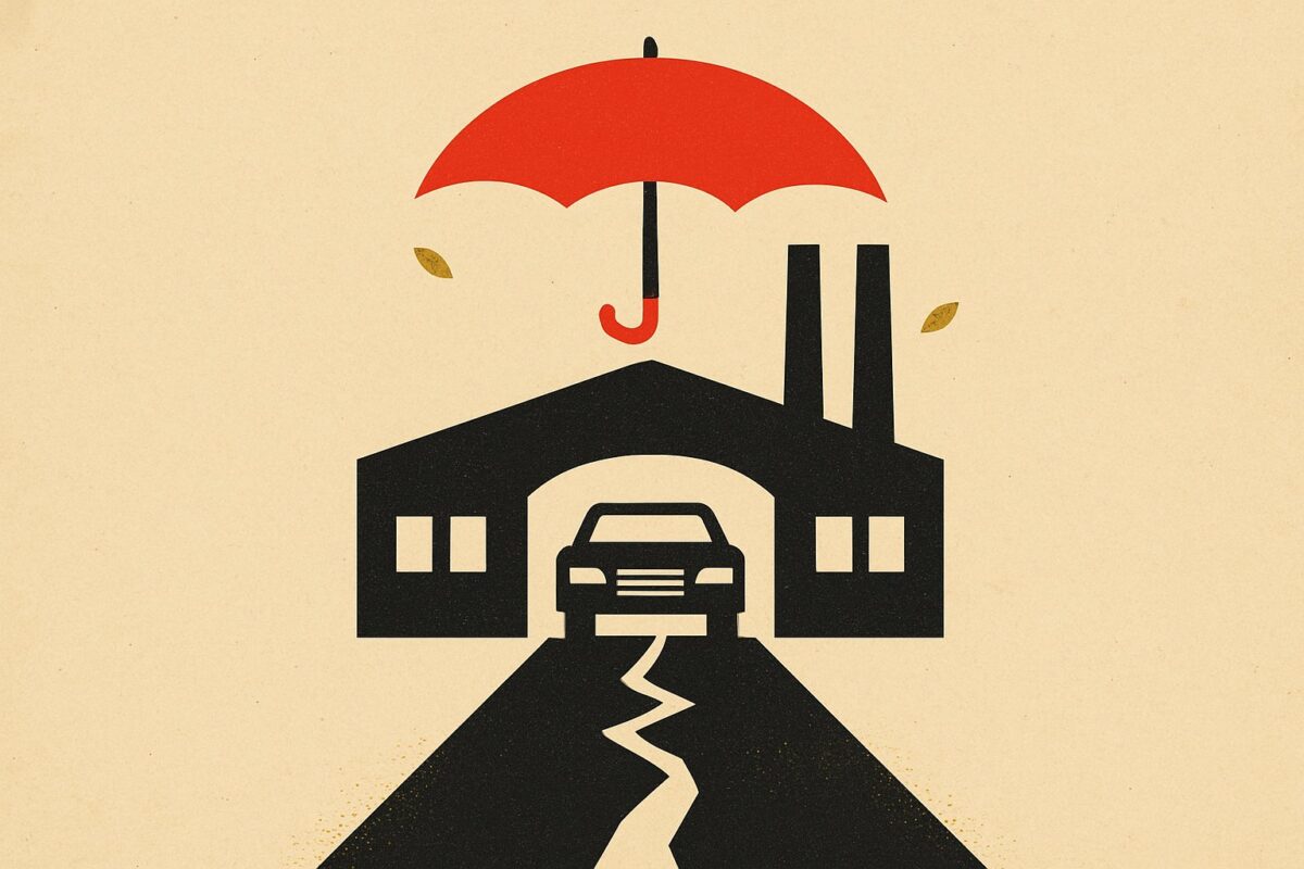 Illustration: VW will Hilfe und spart Jobs: Wer zahlt den Bruch?