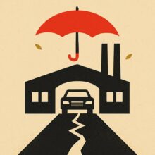Illustration: VW will Hilfe und spart Jobs: Wer zahlt den Bruch?