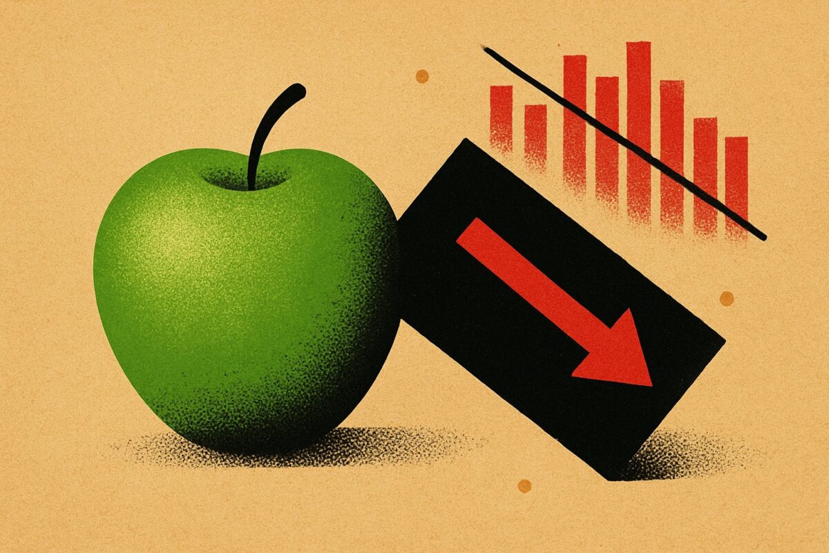 Illustration: Wall-Street-Schluss: Apple steigt, doch Nvidia zieht die Nasdaq tiefer