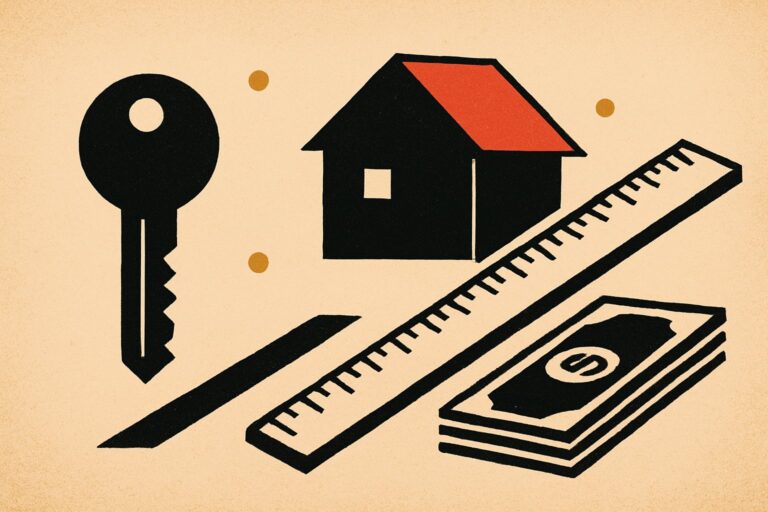 Illustration: Warum senkt der Leitzins nicht sofort Ihre Baufinanzierung?