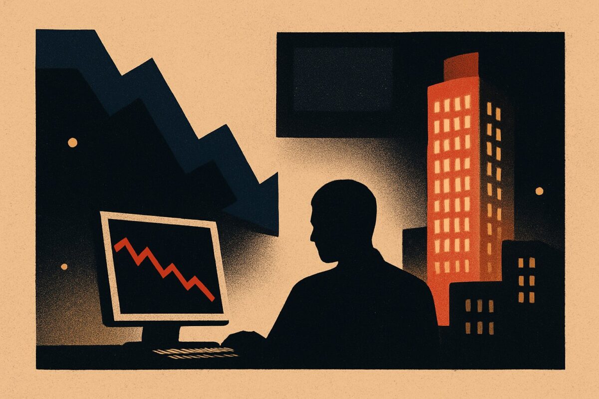 Illustration: Xetra-Schluss: DAX fällt 0,79 Prozent, Nasdaq zieht davon