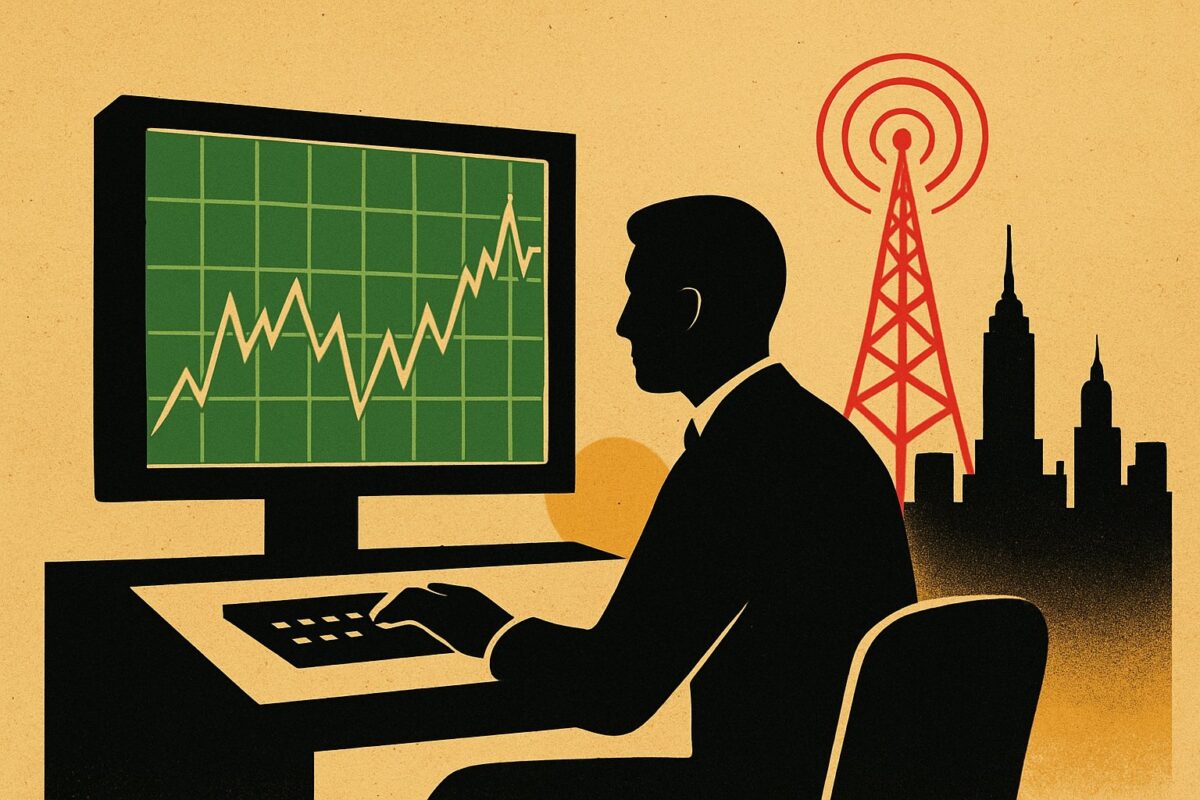 Illustration: Xetra-Schluss: DAX steigt auf 25.717, Telekom fällt zurück