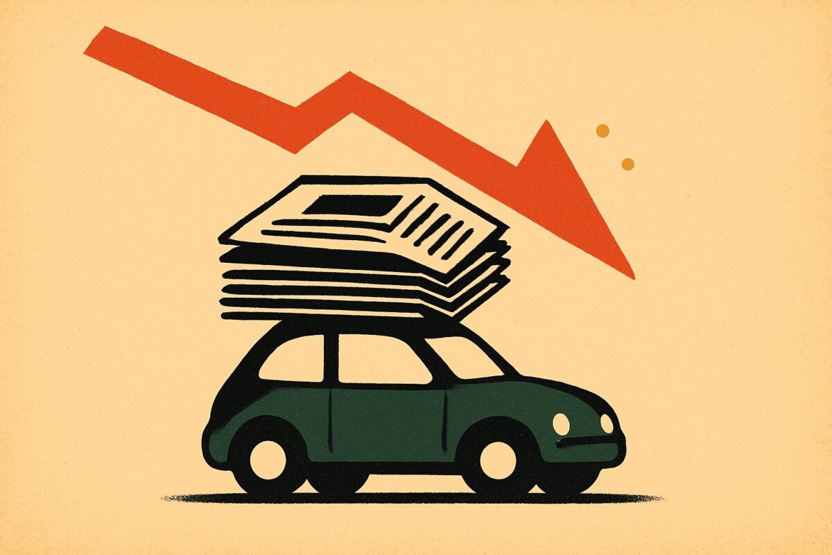 Illustration: Xetra-Schluss: VW rettet den DAX, die Wall Street zieht nicht mit