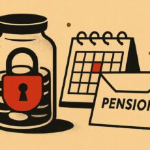 Illustration: Zehn Jahre gebunden. Sichere Renten sperren oft Ihr Geld
