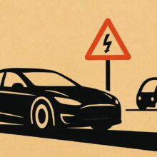 Illustration: 10 Jahre Autonomieversprechen: Tesla macht aus Selbstfahren Assistenz