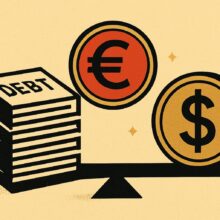 Illustration: 1,1220 Dollar je Euro: Frankreichs Schulden drücken den Kurs noch nicht