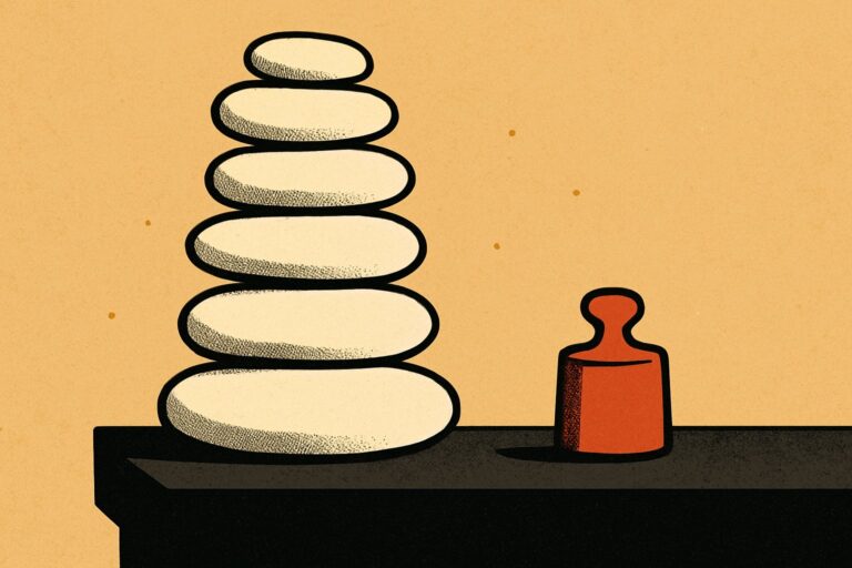 Illustration: 15 Prozent Korrektur: Warum der S&P 500 nahe Rekord verwundbar ist
