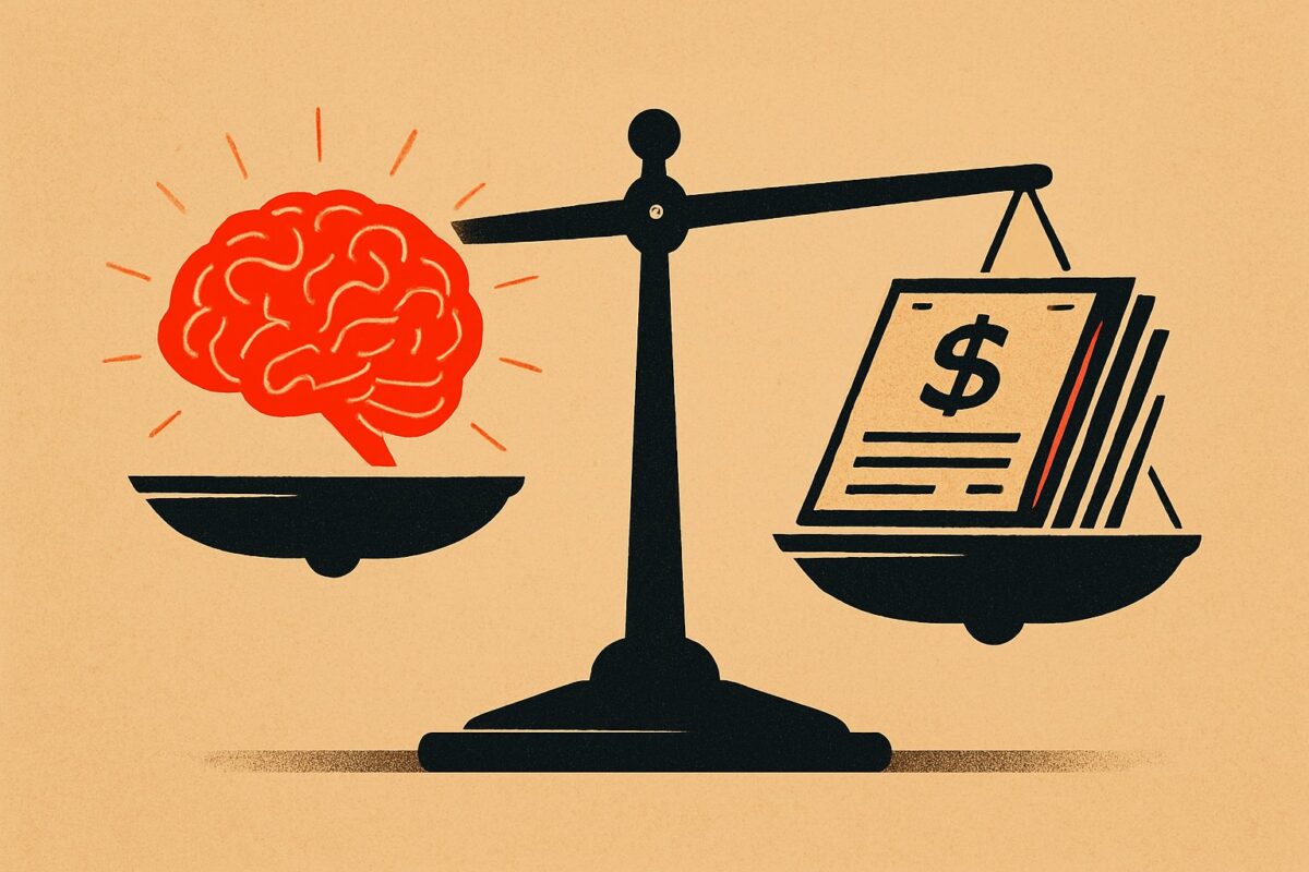 Illustration: 2-Billionen-Dollar-Bewertung: KI-Firma Anthropic legt Verluste offen