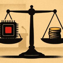Illustration: 2 Handelstage zeigen, warum KI-Chipaktien Margen liefern müssen