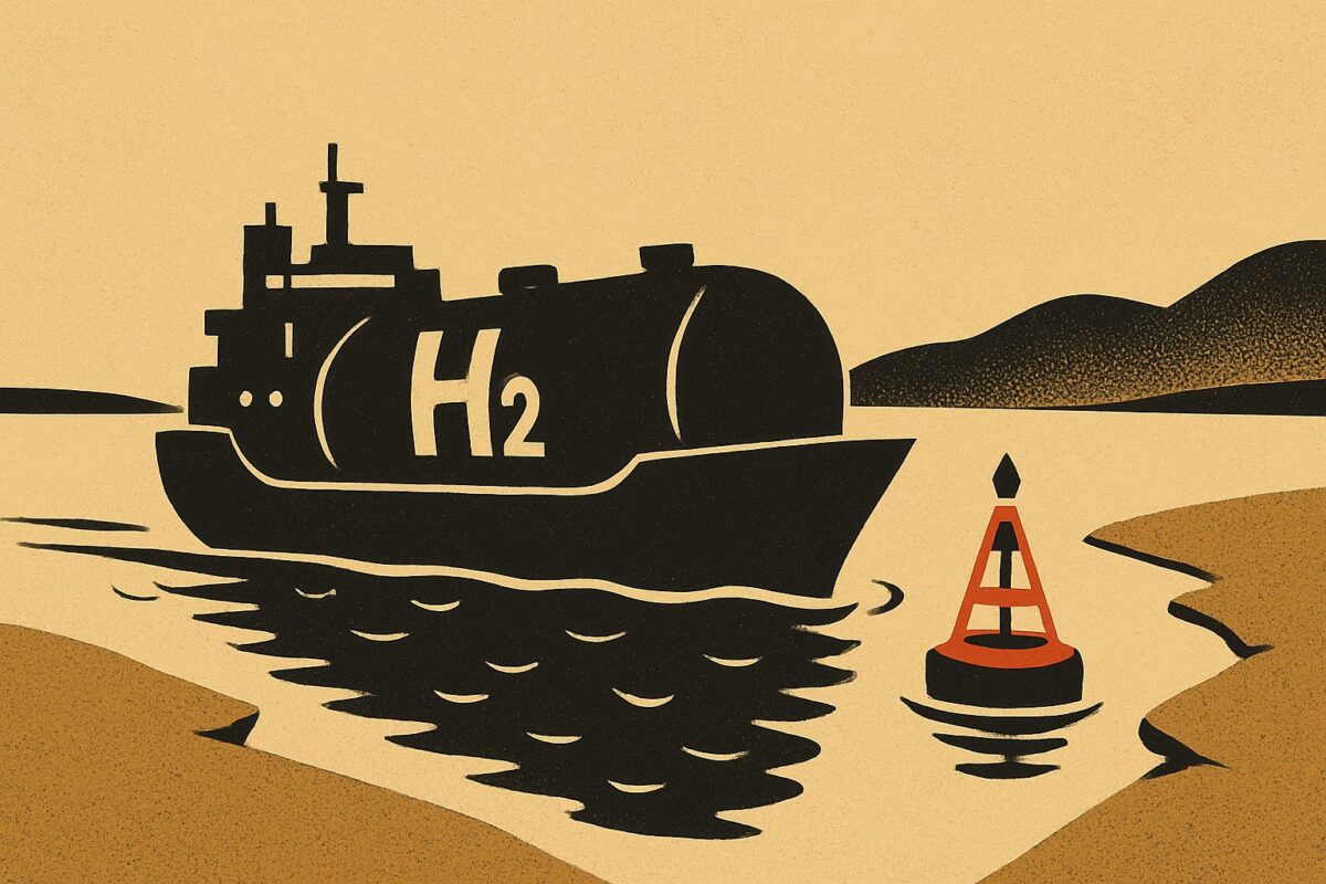 Illustration: 250 Tonnen Wasserstoff zeigen, warum Energiepreise am Rhein hängen