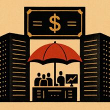 Illustration: 30 Billionen Dollar Anleihen testen den KI-Schutzschirm der Börse