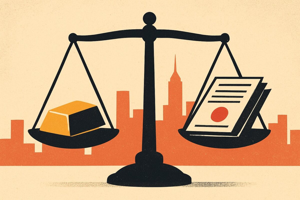 Illustration: 52 Billionen Dollar US-Schulden bis 2030: Gold steigt ohne Panik