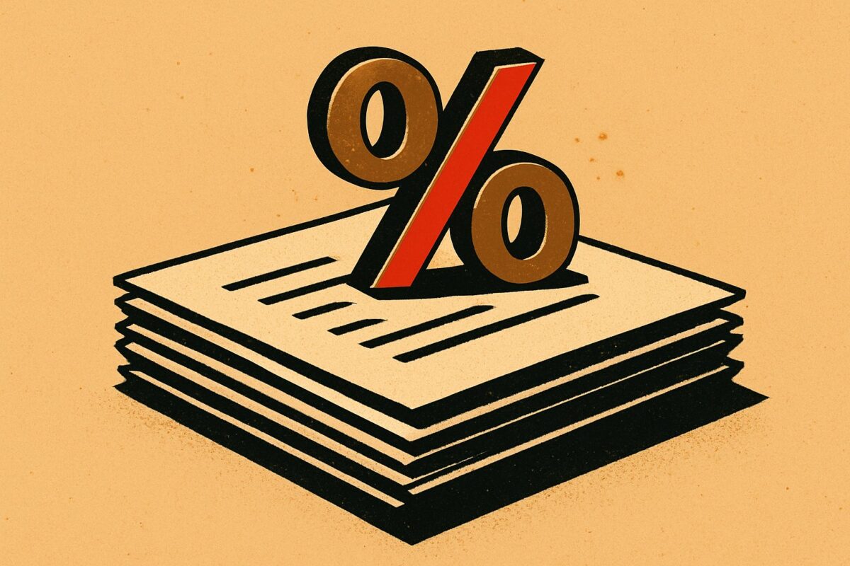 Illustration: 78,25 Prozent Schuldenquote bis 2030: Der Zinsdienst engt Berlin ein