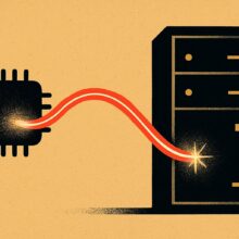 Illustration: 800 Gigabit zeigen: In KI-Rechenzentren werden Datenleitungen knapp