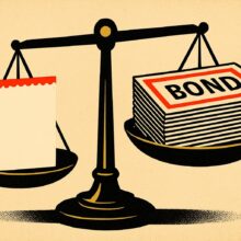 Illustration: 90-Dollar-Schecks kommen. Der Bondmarkt fragt nach der Finanzierung