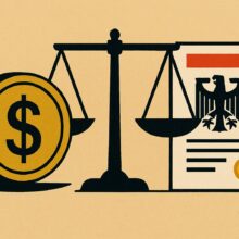 Illustration: Anleiherenditen fallen. US-Anleihen können Gold trotzdem bremsen