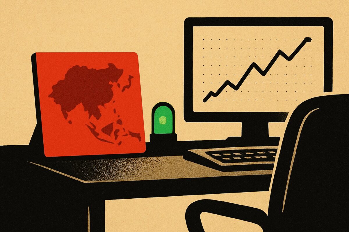 Illustration: Asiens Börsen fallen und belasten den DAX vor dem Start