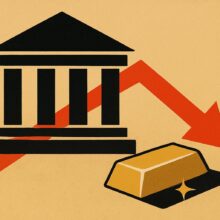 Illustration: Bank-of-England-Chef spricht. US-Futures fallen, Gold steigt
