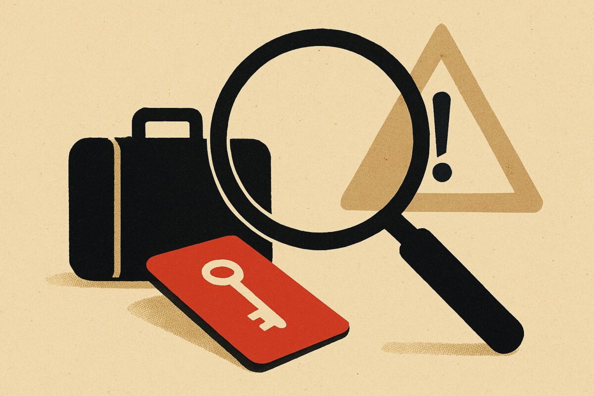 Illustration: Booking.com zeigt, warum Betrug Aktienrisiken schafft