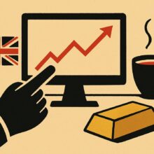 Illustration: Britische BIP-Daten drücken Tech-Futures und stärken Euro und Gold