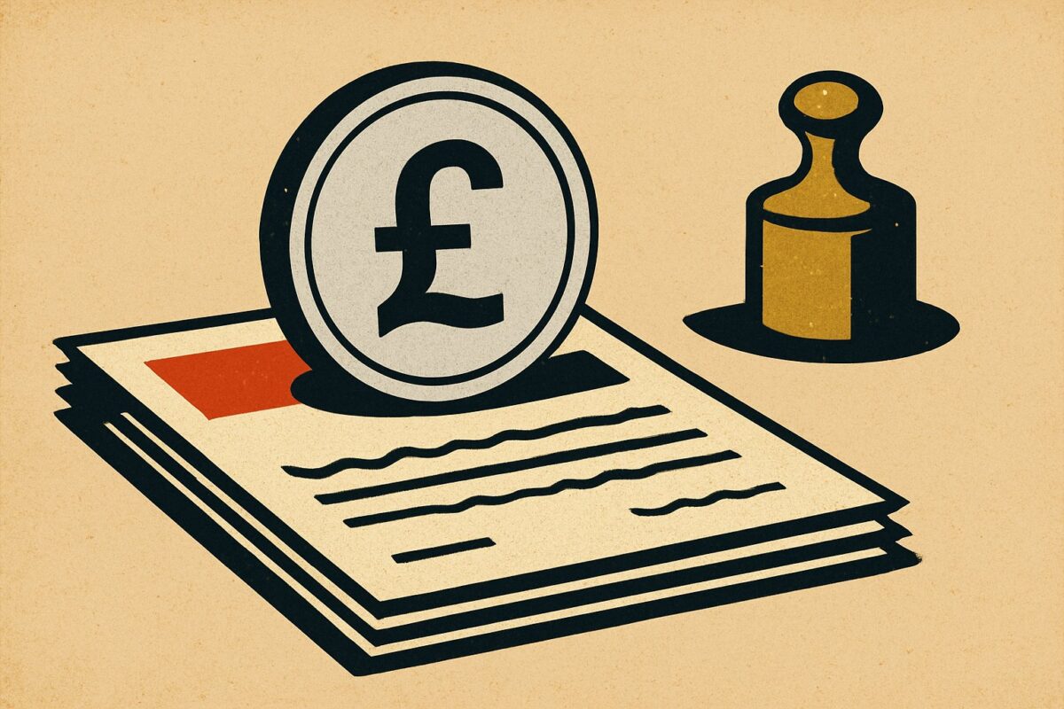 Illustration: Britische Inflation kann das Pfund über höhere Anleiherenditen belasten