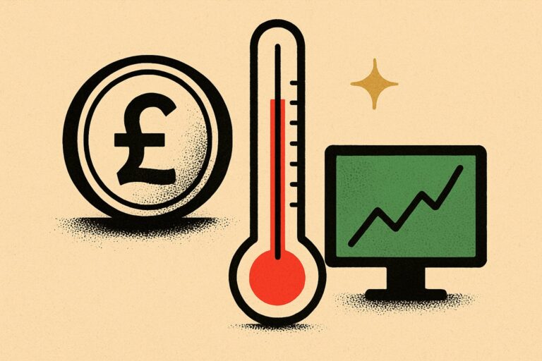 Illustration: Britische Inflationsdaten sind da. US-Tech-Futures legen zu.