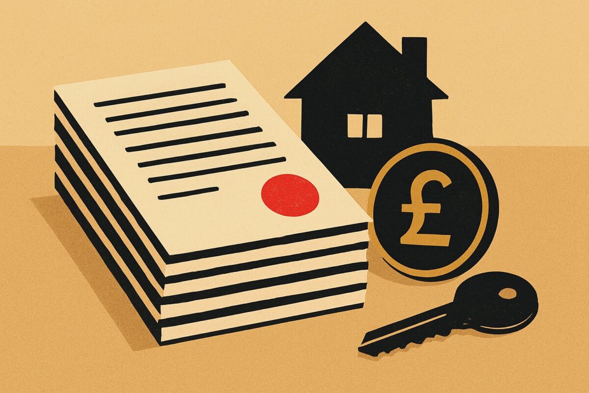 Illustration: Britisches Budget bewegt Pfund und Hypotheken über Anleihen