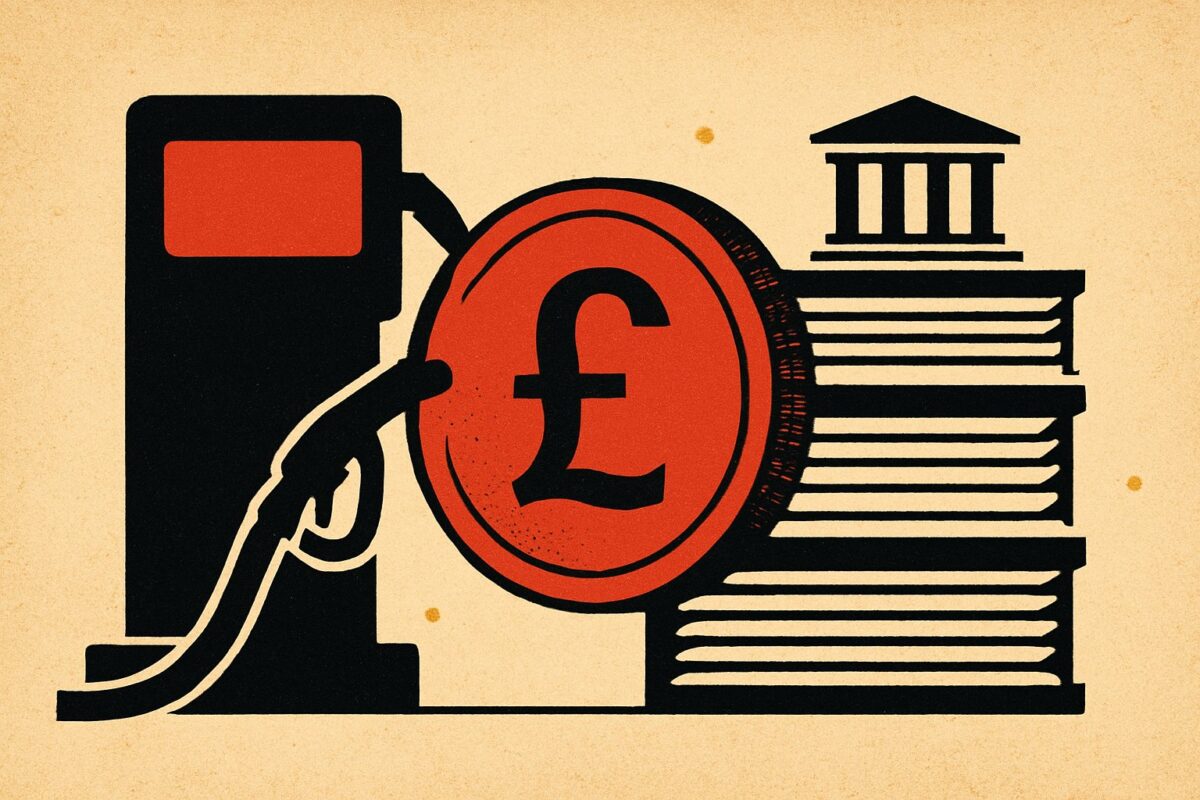 Illustration: Das Pfund bleibt trotz 3,4 Prozent Inflation angreifbar