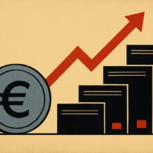 Illustration: DAX steigt auf 25.662 Punkte. Kapital kauft Aktien statt Euro
