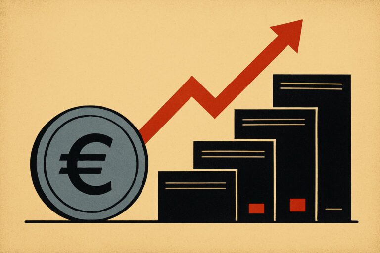 Illustration: DAX steigt auf 25.662 Punkte. Kapital kauft Aktien statt Euro