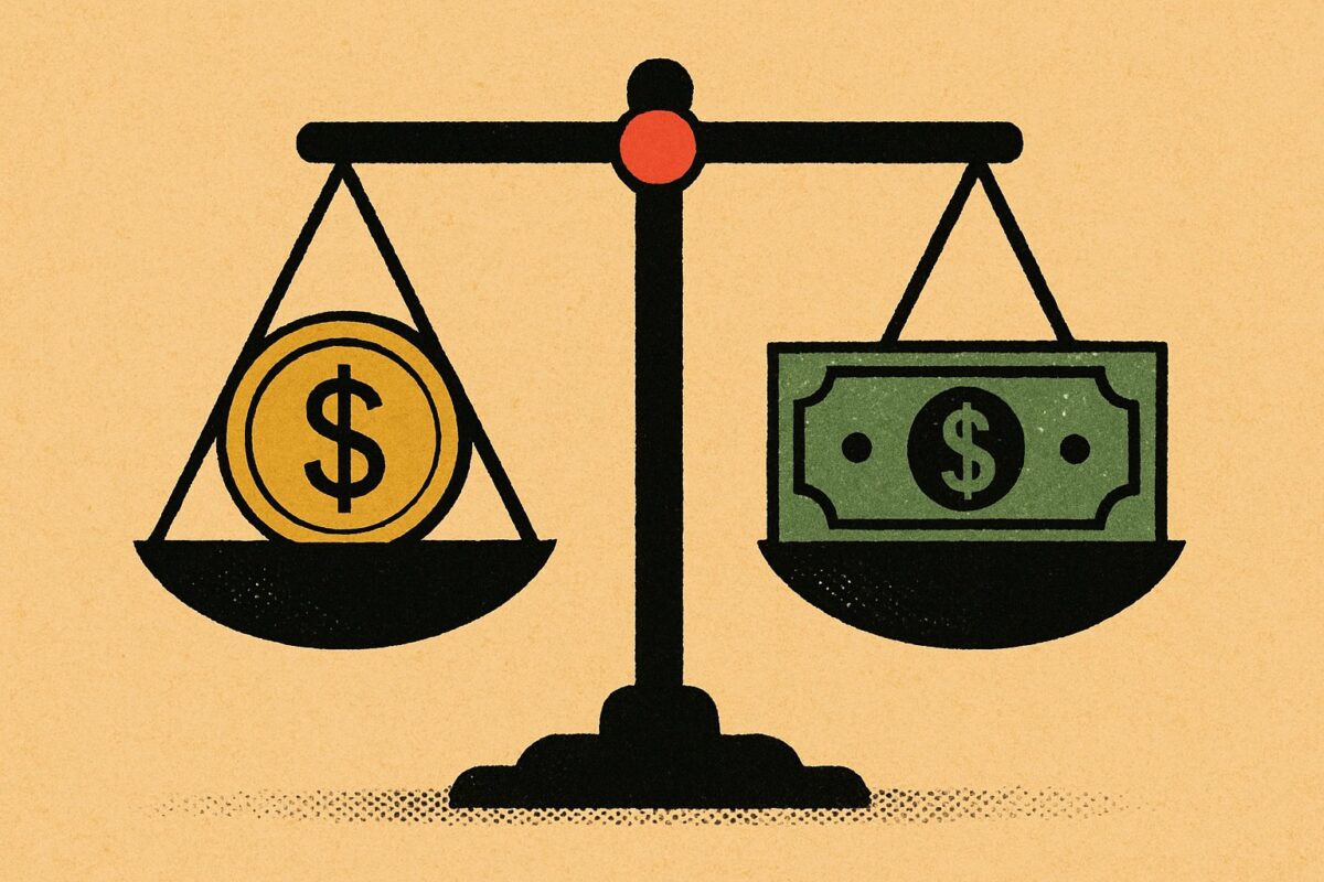 Illustration: Der Dollar drückt Gold, US-Erzeugerpreise testen die Zinssenkungswette