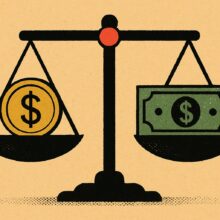 Illustration: Der Dollar drückt Gold, US-Erzeugerpreise testen die Zinssenkungswette