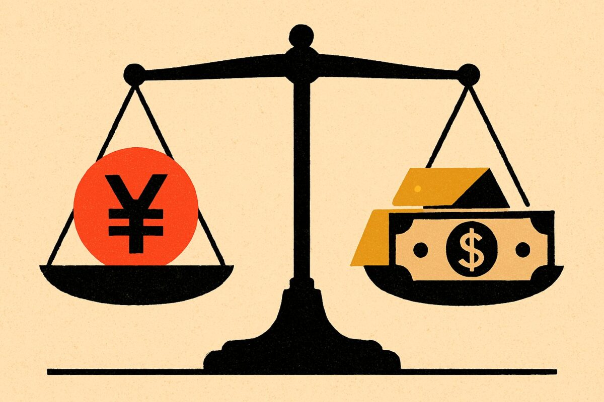 Illustration: Der Yen verteuert Carry-Trades und bedroht Gold- und Dollar-Positionen