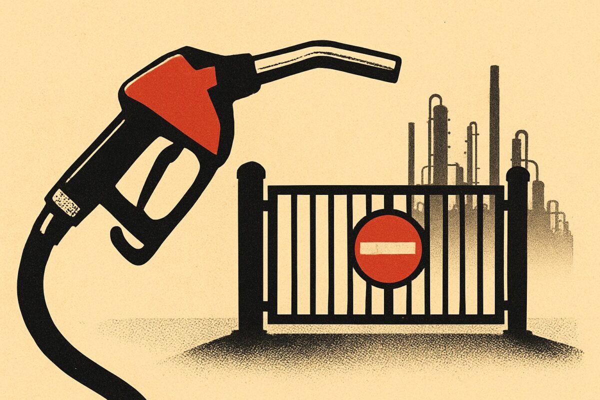 Illustration: Diesel-Exportverbot: Der Preis kann im Inland hoch bleiben