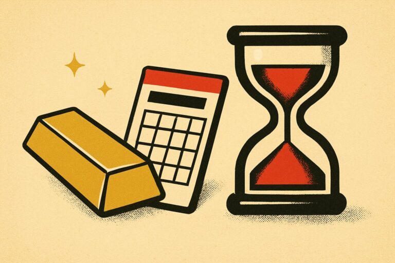 Illustration: Digitale Wetten auf Goldpreise verändern den Goldhandel in der Krise