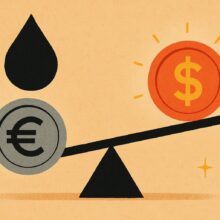 Illustration: Euro kostet 1,1188 Dollar. Die Schwäche des Dollars treibt den Kurs