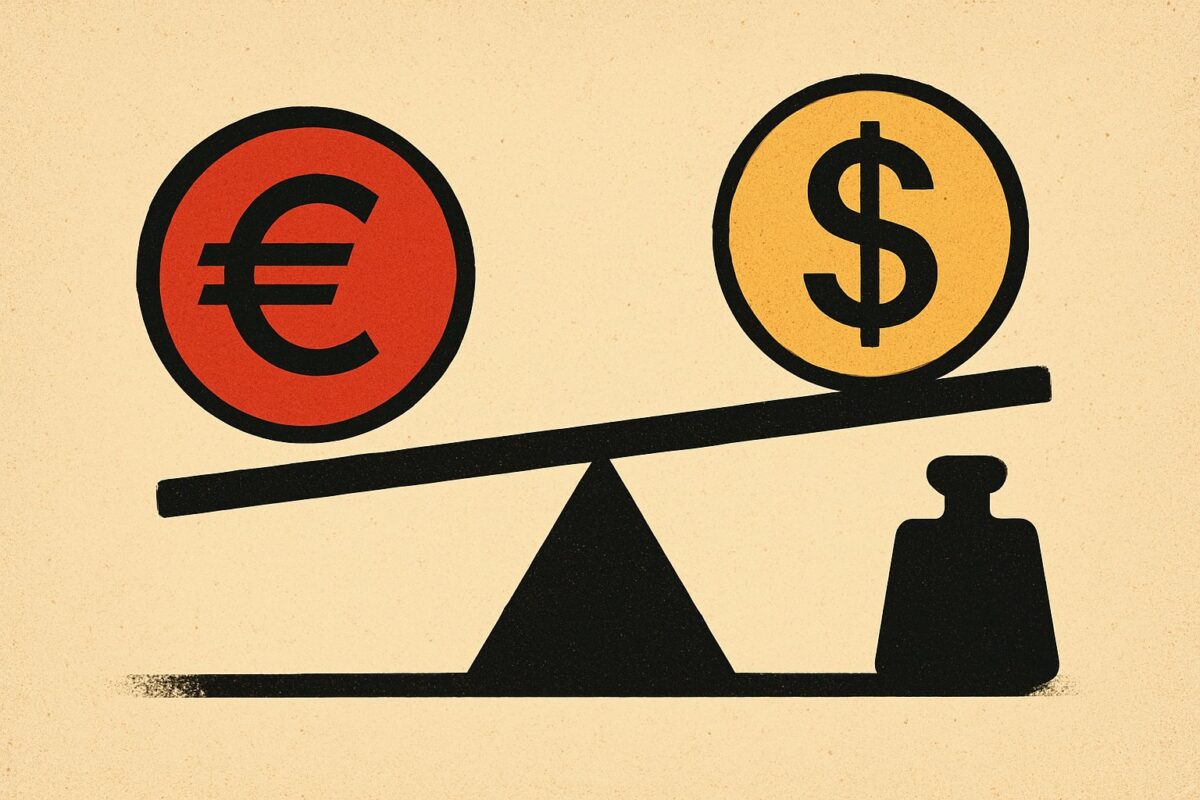 Illustration: Euro steigt über 1,11 Dollar. Die EZB ist nicht der Grund