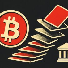 Illustration: Fed-Sorgen sprengen Krypto-Hebel und entlarven Bitcoin als Zinswette